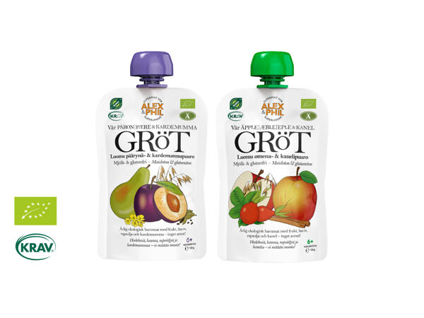 Alex & Phil gröt/smoothie