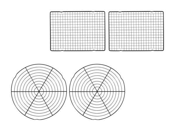 Back- und Abkühl­gitter-Set