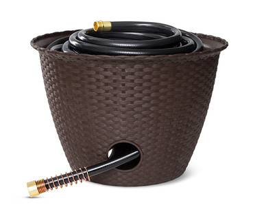 Gardenline Wicker Hose Pot