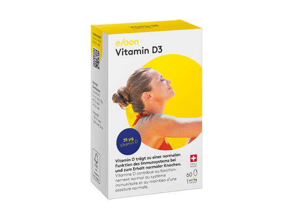 Gélules de vitamine D3 eloon