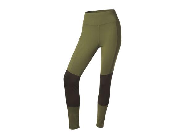 Crivit Ladies' Thermal Sports Leggings - Green