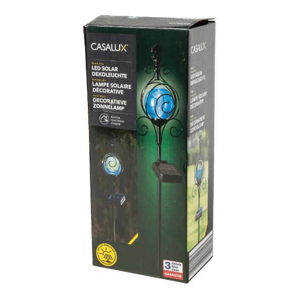 CASALUX(R) 				Dekorative Gartenbeleuchtung mit Solarenergie