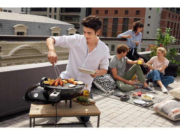 Silvercrest Kitchen Tools Elgrill 3 i 1 med stativ