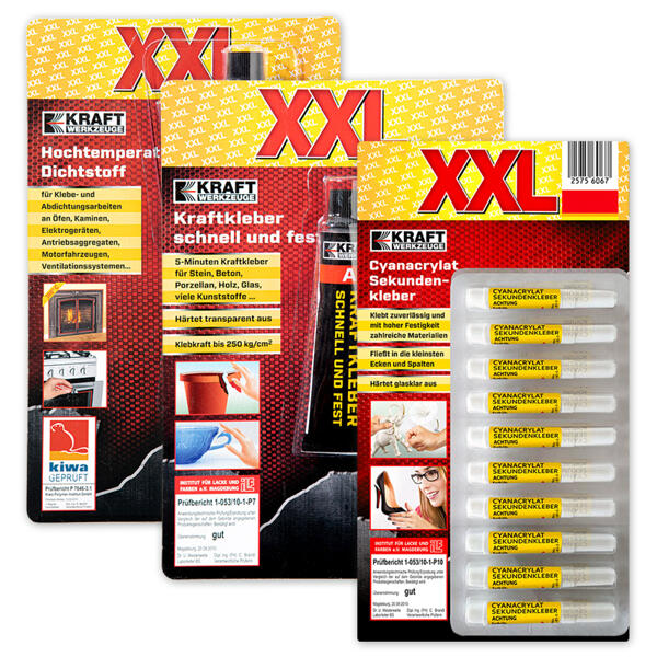 XXL-Dicht- und Klebstoffe