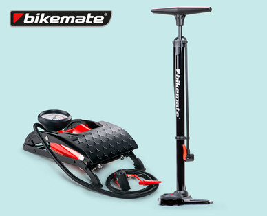 BIKEMATE Stand-/Fußluftpumpe