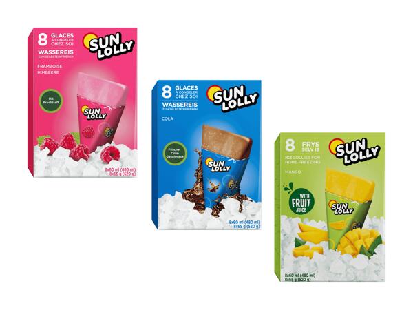 Sucettes glacées