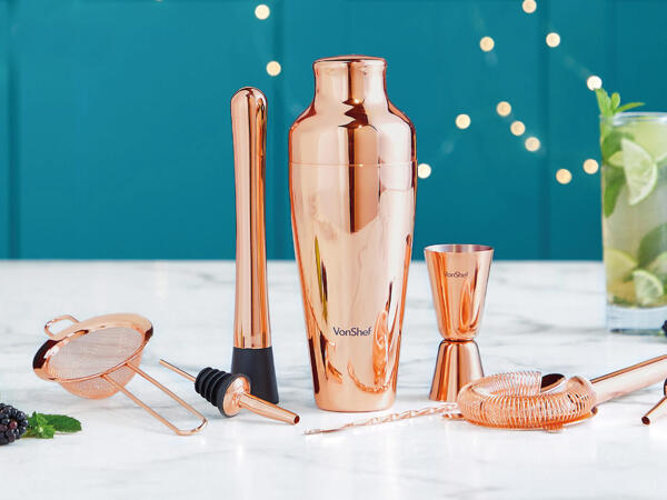 Copper Cocktail Set