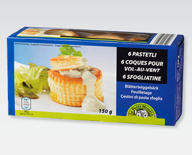 LE PETIT MOULIN Blätterteigpastetli