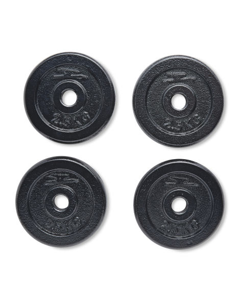 Crane 2.5kg Weight Plates 4 Pack