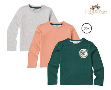 Children's Long Sleeve Tee 3pk