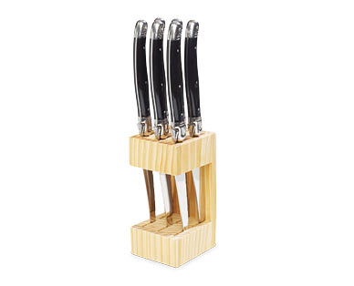 Lou Laguiole Steak Knife Block Set