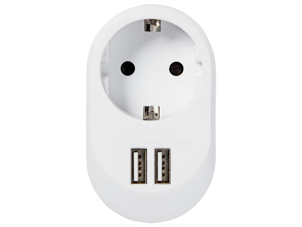 ERNESTO(R) USB-oplader til stikkontakt
