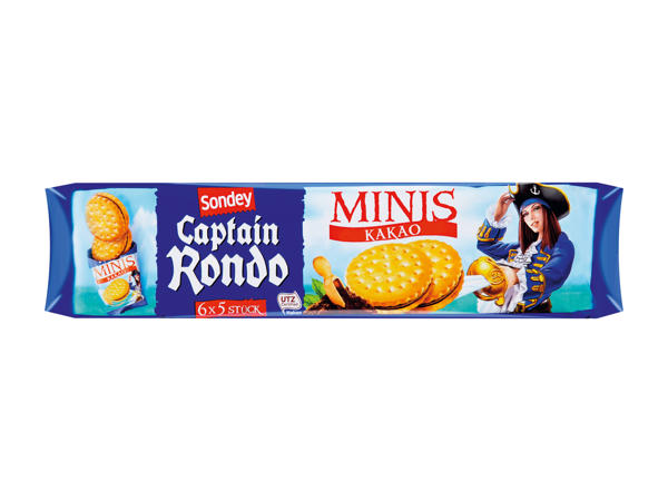 Rouleaux de mini biscuits doubles (uniquement en Suisse romande et alémanique)