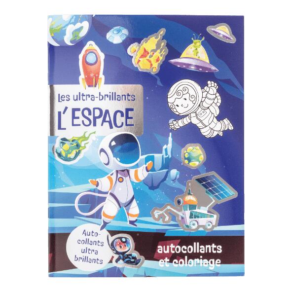 Livre de coloriage et d'autocollants