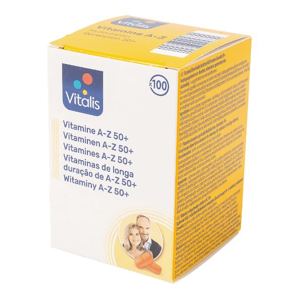 VITALIS(R) 				Vitaminetabletten A-Z, 100 st.