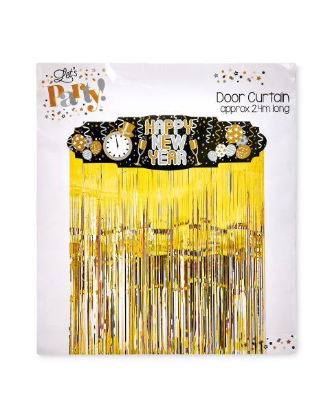 Foil Door Curtain Party Decoration