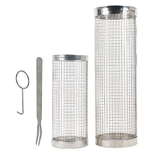 2 Pack Rolling Grill Basket