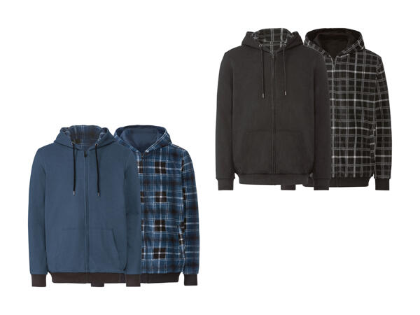 Veste molletonnée réversible