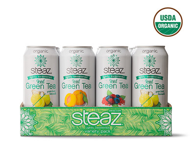 Steaz Organic Green Tea Variety Pack