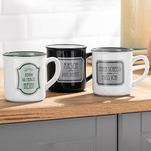 "Sag es wie es ist"-Tasse