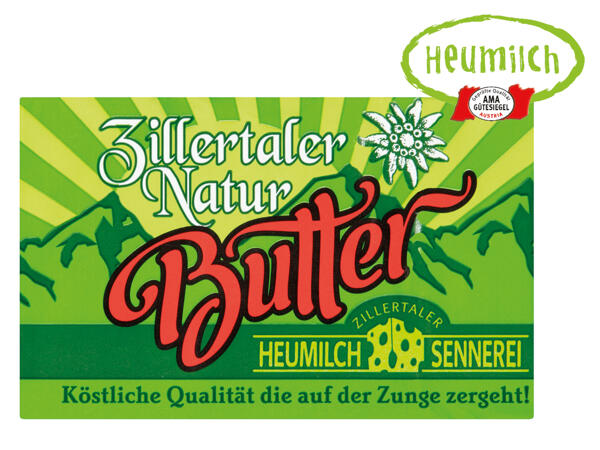 Zillertaler Heumilch Sennerei Naturbutter