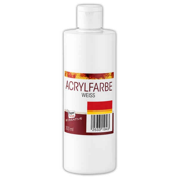 Acrylfarbe Weiß