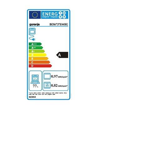 GORENJE Induktionsbackrohr-Set black