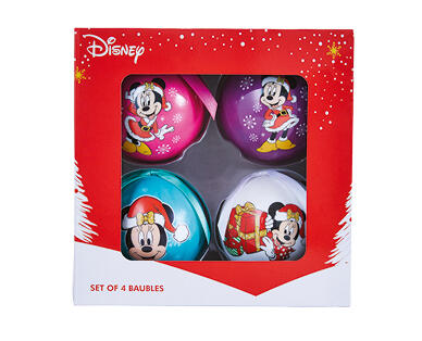 Disney Baubles 4pk