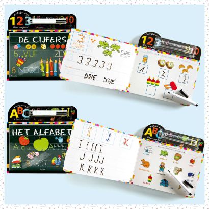 Boek "De cijfers" of "Het alfabet"