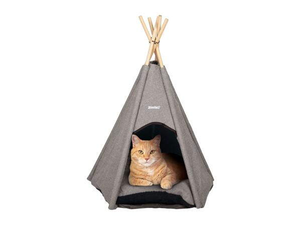 Zoofari Palm Tree Scratching Post/​Hammock/​Pet Teepee