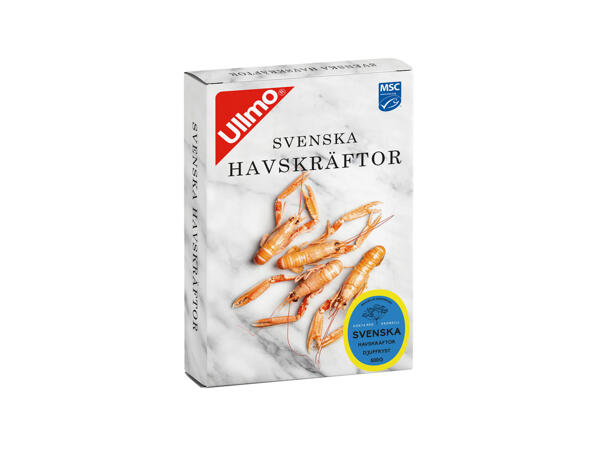 Frysta svenska havskräftor