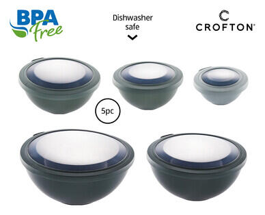 Nesting Bowls with Lids 5pc Set