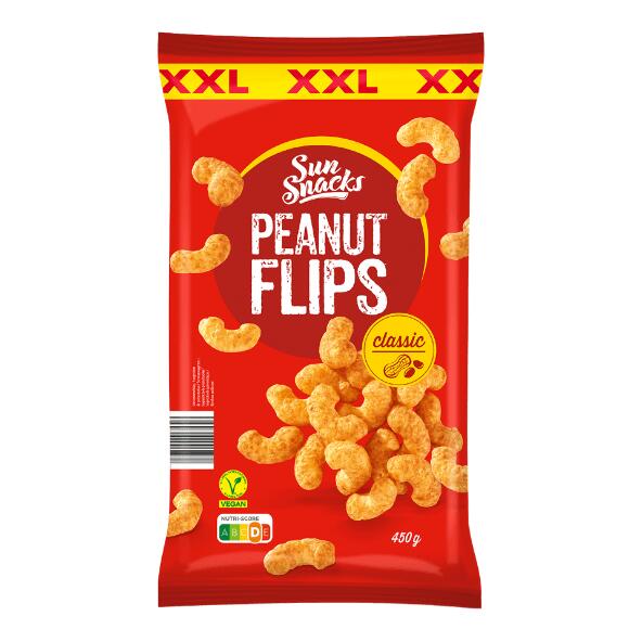SUNSNACKS(R) 				Soufflés à la cacahuète