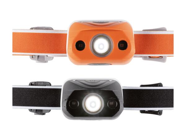 Lampe frontale à LED avec capteur