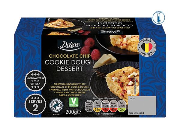 Deluxe Brownie or White Chocolate & Raspberry Cookie Dough