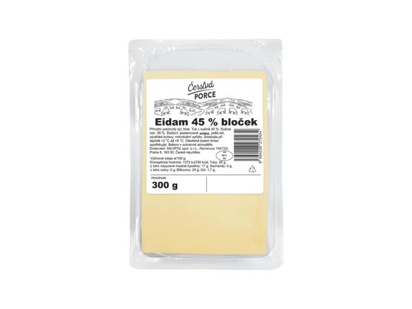ČERSTVÁ PORCE Eidam 45 %