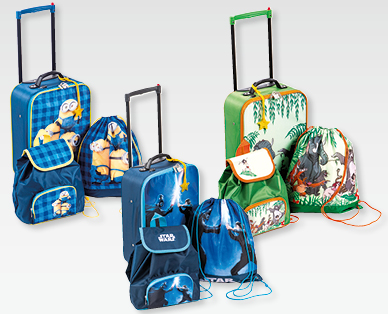Lot de voyage pour enfants, 3 pièces ICH EINFACH UNVERBESSERLICH™/STAR WARS™/FROZEN