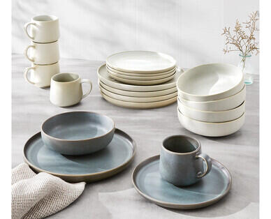 Reactive Glaze Dinnerware 4pk