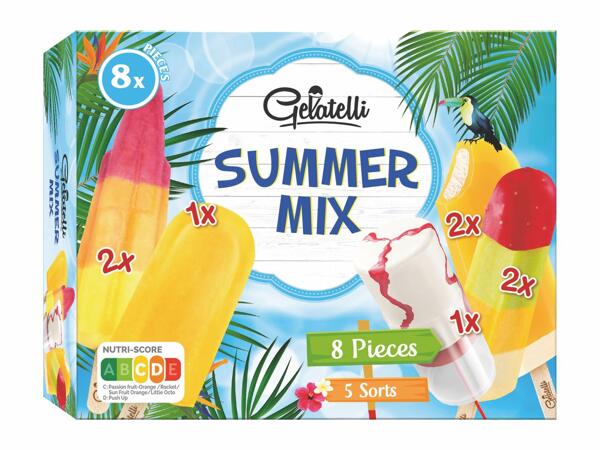 8 glaces Summer Mix