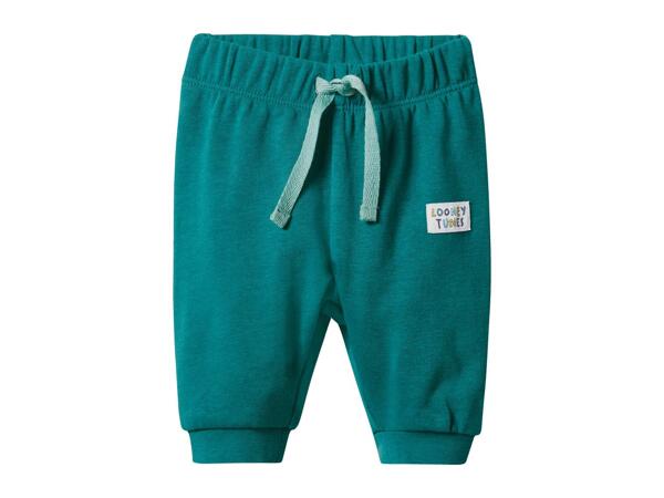 Looney Tunes White & Green Baby Tracksuit - 2 Piece Set