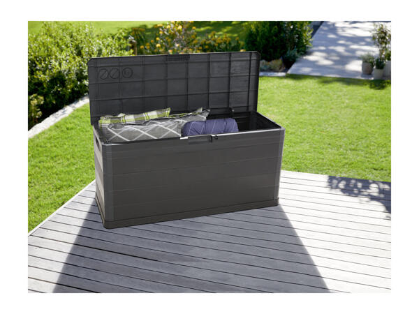 Livarno Home 280L Garden Storage Box- Grey