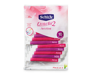 Schick Exacta 2 Disposable Twin Blade Razors for Women 10pk
