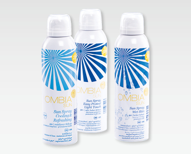 Assortiment de sprays solaires OMBIA SUN