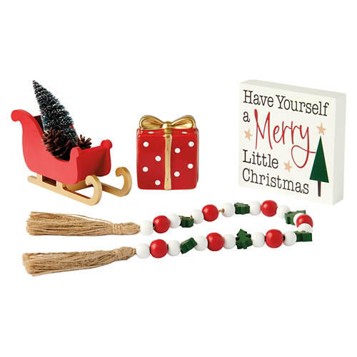 Holiday Tray Objects - Spirit of the Season Collection