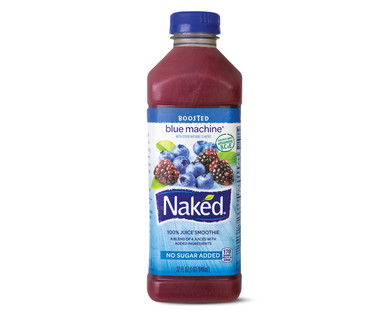Naked Blue Machine or Mighty Mango Juice Smoothie