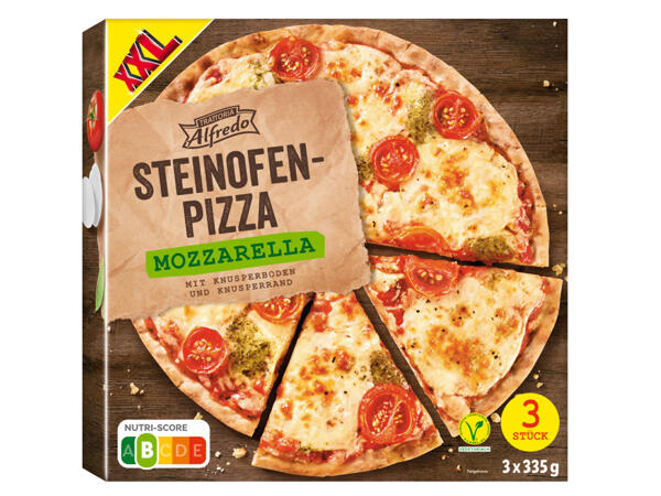 Steinofenpizza Mozzarella 3x 335 g
