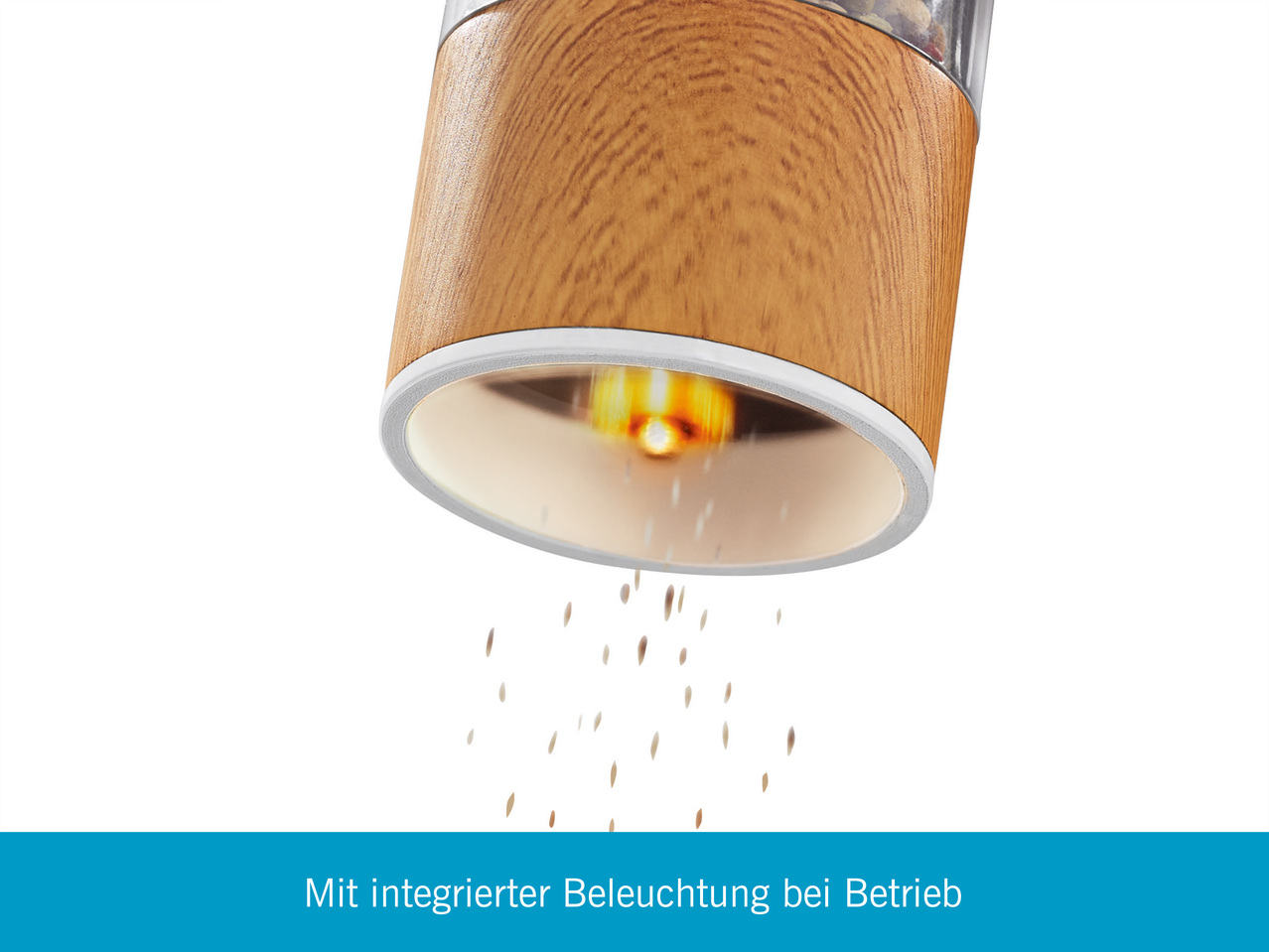 SILVERCREST(R) Elektrische Salz- oder Pfeffermühle