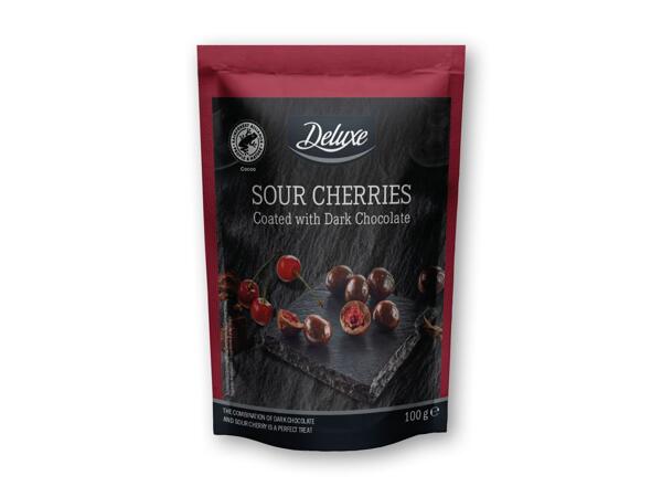 DELUXE Tørret frugt med chokolade