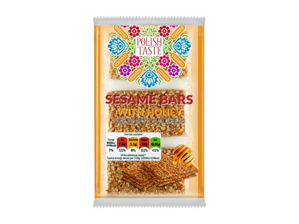 Thin and Crispy Sesame Bar