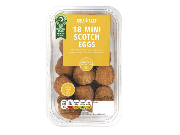 Chef Select 18 Mini Savoury Eggs - Lidl - Great Britain - Specials archive